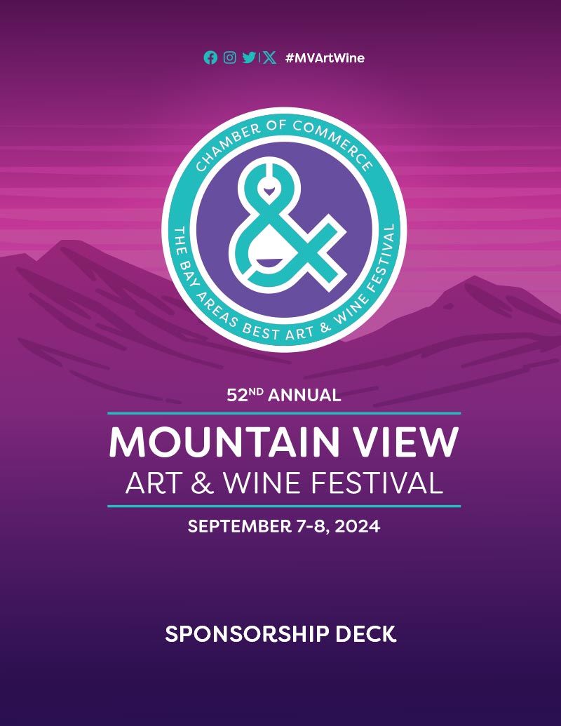 Sponsorship Deck for the Mountain View Art & Wine Festival